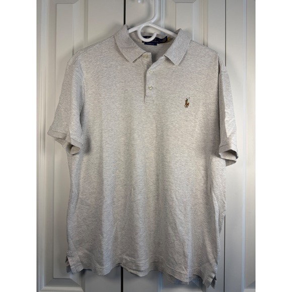 Polo Ralph Lauren Other - Polo Ralph Lauren Mens Classic Fit Short Sleeve Polo Shirt Gray Heather Large